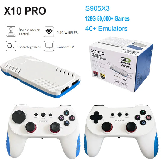 2025 New Game Stick TV Game S905 X 3 Retro Video Gaming Console 128G 50000+ Games Game Stick 4k