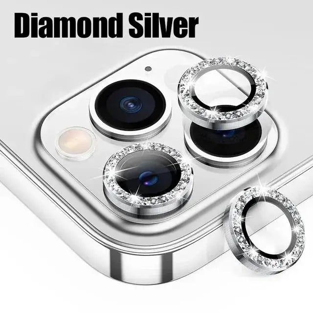 3PCS Camera Lens Protector For iPhone 16 15 14 Pro Max Plus Metal Protector Glass For iPhone 15 14 PM 13 Promax Mini Camera Lens