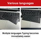 New Ultra Slim Laptop 14.1" 16GB RAM 2TB SSD Intel N3700 Gaming PC 1920*1080 Display Office Study Computer PC Windows 11 Pro