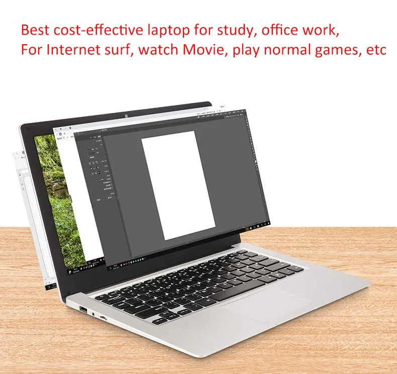 Molosuper 14 inch Cheap Notebook Windows 10 Student Laptop portable laptops Wifi Computer