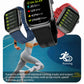 2025 New Smart Watches For man Health ECG+HRV Blood Oxygen Uric Acid Fitness Sport Tracker Watch body fat Sleep Call Smartwatch
