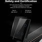 Smart Life Wifi+Bluetooth Touch Light Switch No Neutral Wire &Neutral Wire US Touch Panel Wall Switches Tuya Alexa Google Home