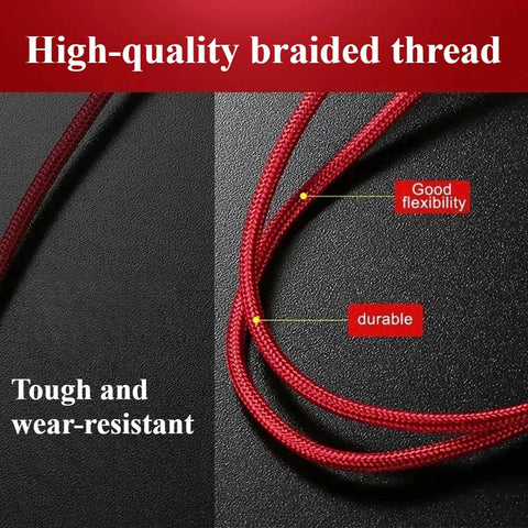 3 in 1 USB Fast Charging Cable Type C Micro IOS Multi Charger Cable for IPhone Xiaomi Redmi Oppo Samsung Braided Cord Usb 3 En 1
