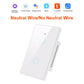 Smart Life Wifi+Bluetooth Touch Light Switch No Neutral Wire &Neutral Wire US Touch Panel Wall Switches Tuya Alexa Google Home