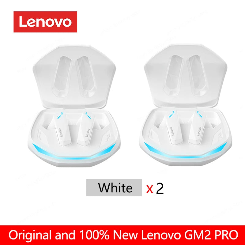 Original Lenovo GM2 Pro Earphone Bluetooth 5.3 Wireless Gaming Earbuds Low Latency HD Call Dual Mode Headphones With Mic GM2Pro