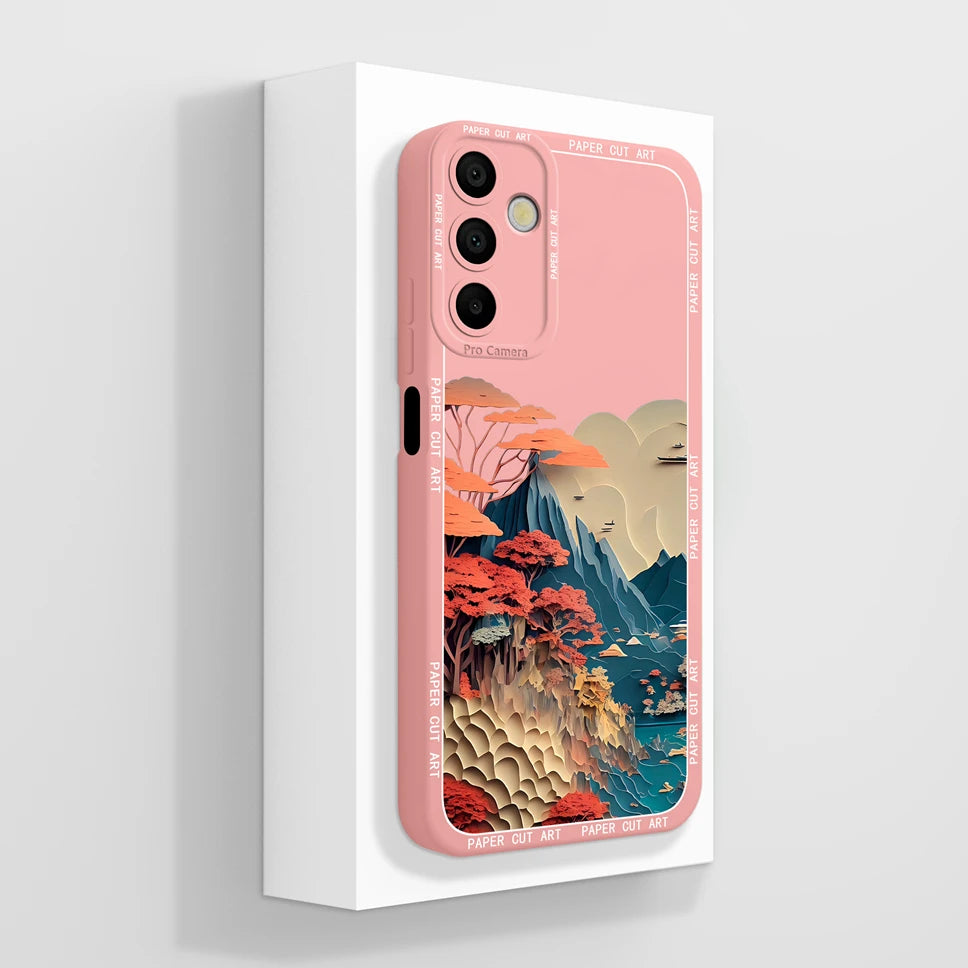 Phone Cases For Samsung Galaxy A15 Lovely Cats Camera Protection Soft Silicone Cover For SamsungGalaxy A 15 Fundas Bumper Coque