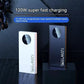 Lenovo 120W 500000mAh High Capacity Power Bank Fast Charging Powerbank Digital Display Portable Battery Charger For iPhone VIVO