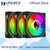 UPSIREN UF-1 PRISM 4 PRO Computer Chassis Fan 12cm ARGB 4 Pin PWM Quiet Cooling Fan 12V Large Air Volume 45.2CFM/600-1500RPM