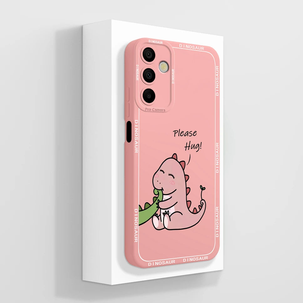 Phone Cases For Samsung Galaxy A15 Lovely Cats Camera Protection Soft Silicone Cover For SamsungGalaxy A 15 Fundas Bumper Coque