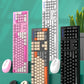 Shipadoo Wireless Keyboard and Mouse Combo Set Gaming Wireless Laptop Desktop Computer Office Accessories Free Wireless Mouse