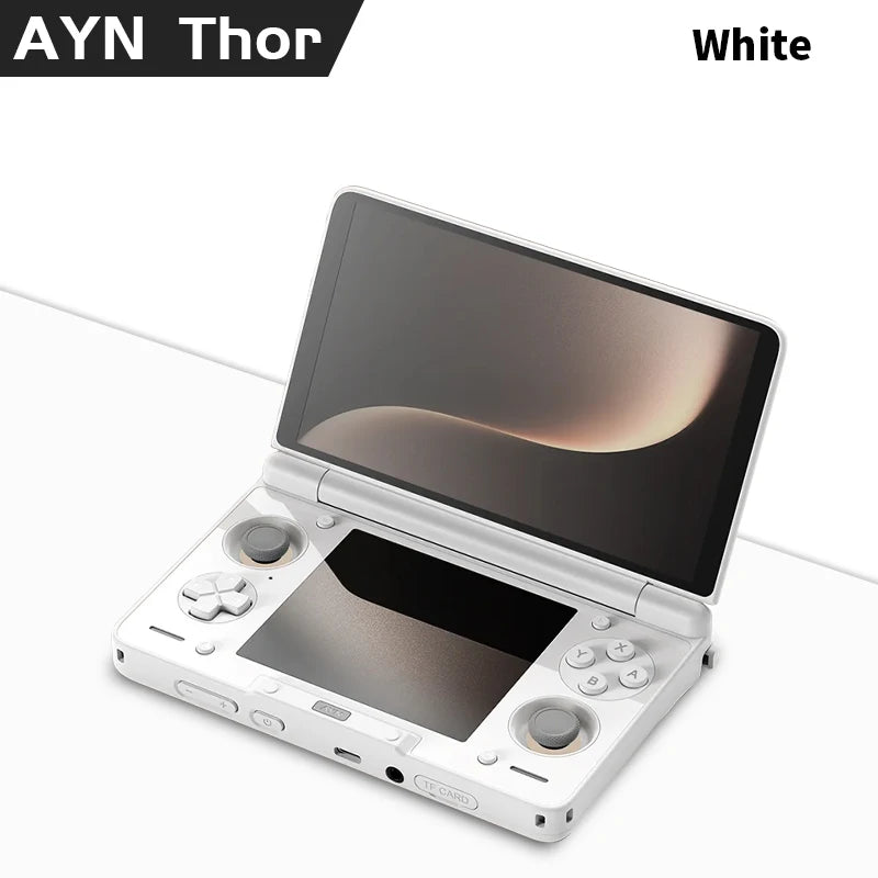 AYN Thor Android Handheld Dual Screen Clamshell 6'' AMOLED Screen 1080p Gaming Entertainment Device