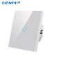 BONDA Smart Switch Alexa RF433 No Neutral Tuya Control Works With Google 1/2/3 Gang Smart Life Home Light WiFi Touch Switches 86