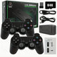Basix 2.4G Dual Wireless Video Game Stick Joystick Console Gaming Stick 4K 20000+ Gaming 64GB Retro Gaming Thanksgiving Gift