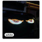USB Dynamic Devil Eyes Light Car Windshield Dynamic LED Matrix Panel Screen Light for Car Truck Window Decor Lighting 11 Modes