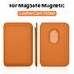 Luxury For Magsafe Magnetic Leather Wallet Case For iPhone 13 17 16 14 Pro Max 15Pro S25 Card Holder Phone Bag Cover Accessories