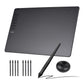 VINSA T1161 Graphics Drawing Tablet Ultra-thin Art Creation Sketch with Battery-free Stylus 8 Pen Nibs 8192 Levels Pressure