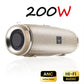 VIVO 200W Portable Bluetooth Speaker IPX7 Outdoor Waterproof HIFI Pillar Speaker Subwoofer Stereo Speaker FM Radio TF Boom Box