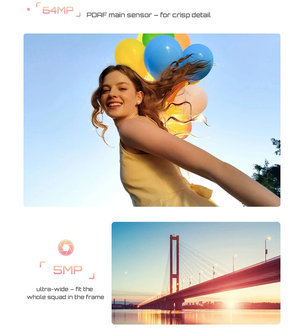 NEW Cubot X100 Android 15 Smartphone Dimensity 7025 5G 1.72" Rear Display 64MP Main Camera 5100mAh Battery 33W Fast Charging NFC