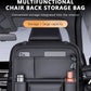 SEAMETAL 6-Pocket Car Seat Back Storage Bag Wear-Resistant Car Backseat Organizer Tissue/Cup Holder Waterproof Anti-Kick Pad