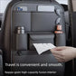Multi-functional Car Seat Back Organizer High-Capacity Multi-Pocket Backseat Storage Bag Wear-Resistant Anti Kick Mat