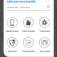 BONDA Smart Switch Alexa RF433 No Neutral Tuya Control Works With Google 1/2/3 Gang Smart Life Home Light WiFi Touch Switches 86