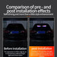 USB Dynamic Devil Eyes Light Car Windshield Dynamic LED Matrix Panel Screen Light for Car Truck Window Decor Lighting 11 Modes
