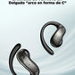 HTC NE19 Bluetooth Earphones AI OWS Sports Wireless Headphones with Mic Powerful Bass AI Translator Earbuds Waterproof Long Life