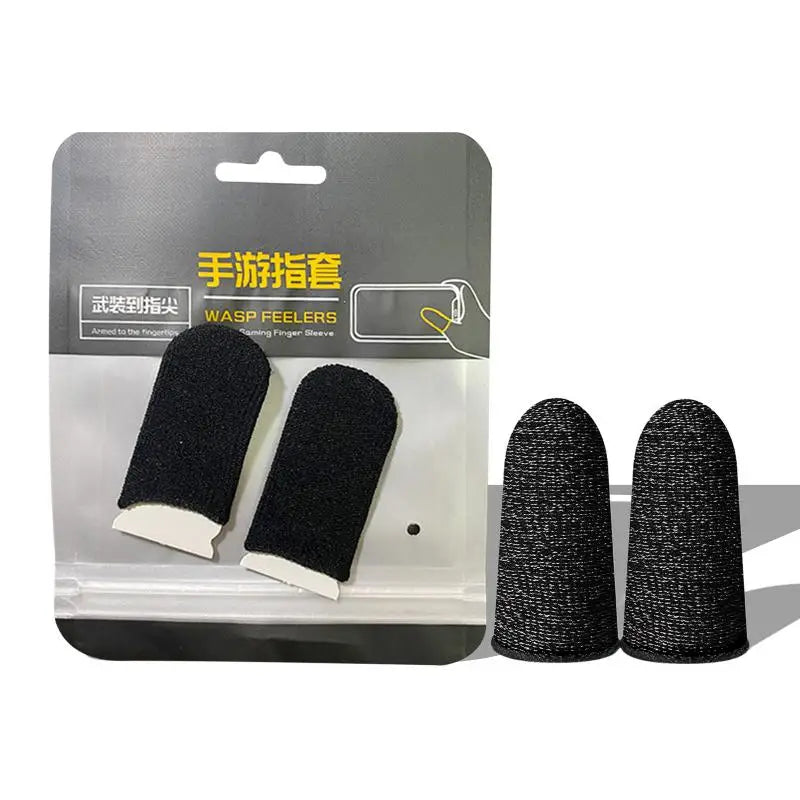 Mobile Game Fingertip Gloves For PUBG Gamer Sweatproof Anti-slip Touch Screen Finger Sleeve Breathable Gaming Finger Cover Cot