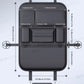 SEAMETAL 6-Pocket Car Seat Back Storage Bag Wear-Resistant Car Backseat Organizer Tissue/Cup Holder Waterproof Anti-Kick Pad