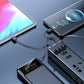New Style BCAK power bank 20000mAh self-contained cable fast charging mini mobile phone gift mobile power supply