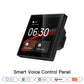 MOES Wifi Touch Center Control Panel，Tuya Screen， Bulid in Alexa Voice Control & ZigBee Gateway For Smart Scenes 4 Inches