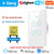 TNCE Tuya US Switch wifi zigbee, 1/2/3/4 gang, No-Neutral/Wire LED light control Wall Button, smart voice with Alexa Google Home