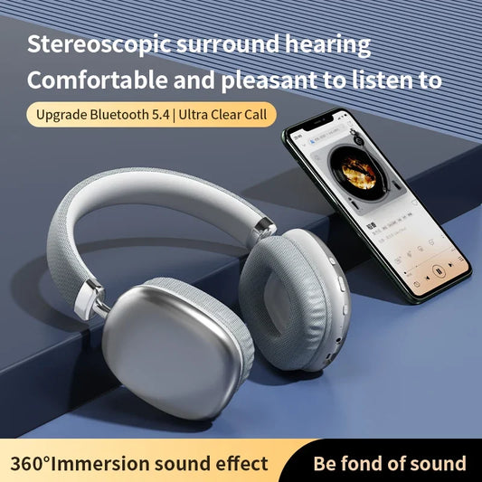 2025 NEW Air Max Wireless Headsets Bluetooth Headphones Over ear stereo surround gaming Earphone For Apple Iphone Xiaomi Phone