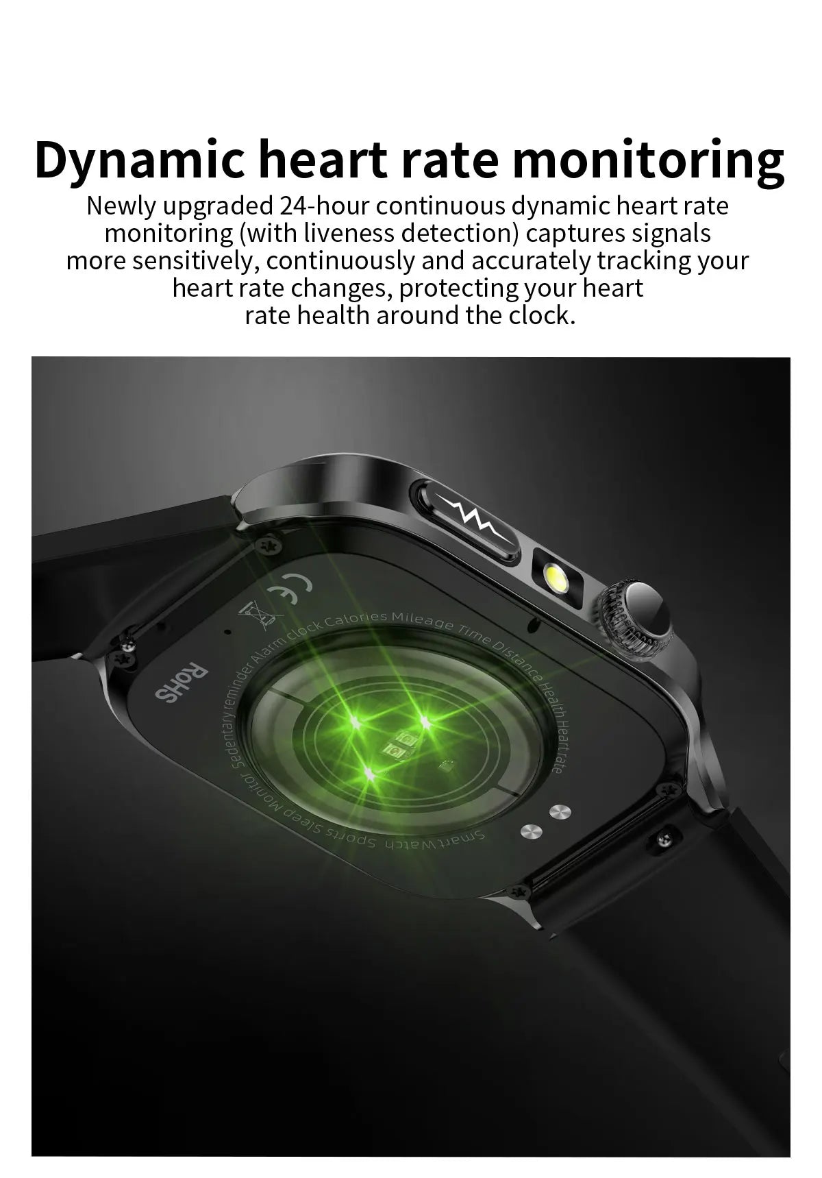 Upgraded Micro Physical Examination Smart Watches For Man Uric Acid Body Fat Five Organ Health Watches Bluetooth Call SmartWatch