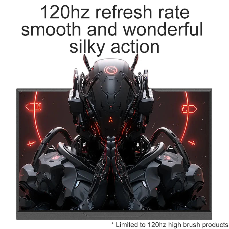 LANLIPU 16inch 120Hz 100%sRGB 1920*1200 IPS VESA Portable Monitor for Xbox/PS4/5/Switch/ Cell Phones/PC/MAC Extention Display