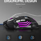 G6 USB Wired Gaming Mouse 7 Button 5500DPI Adjustable Optical Ergonomic E-sports Mice for Laptop PC Xiaomi HUAWEI Samsung Pad