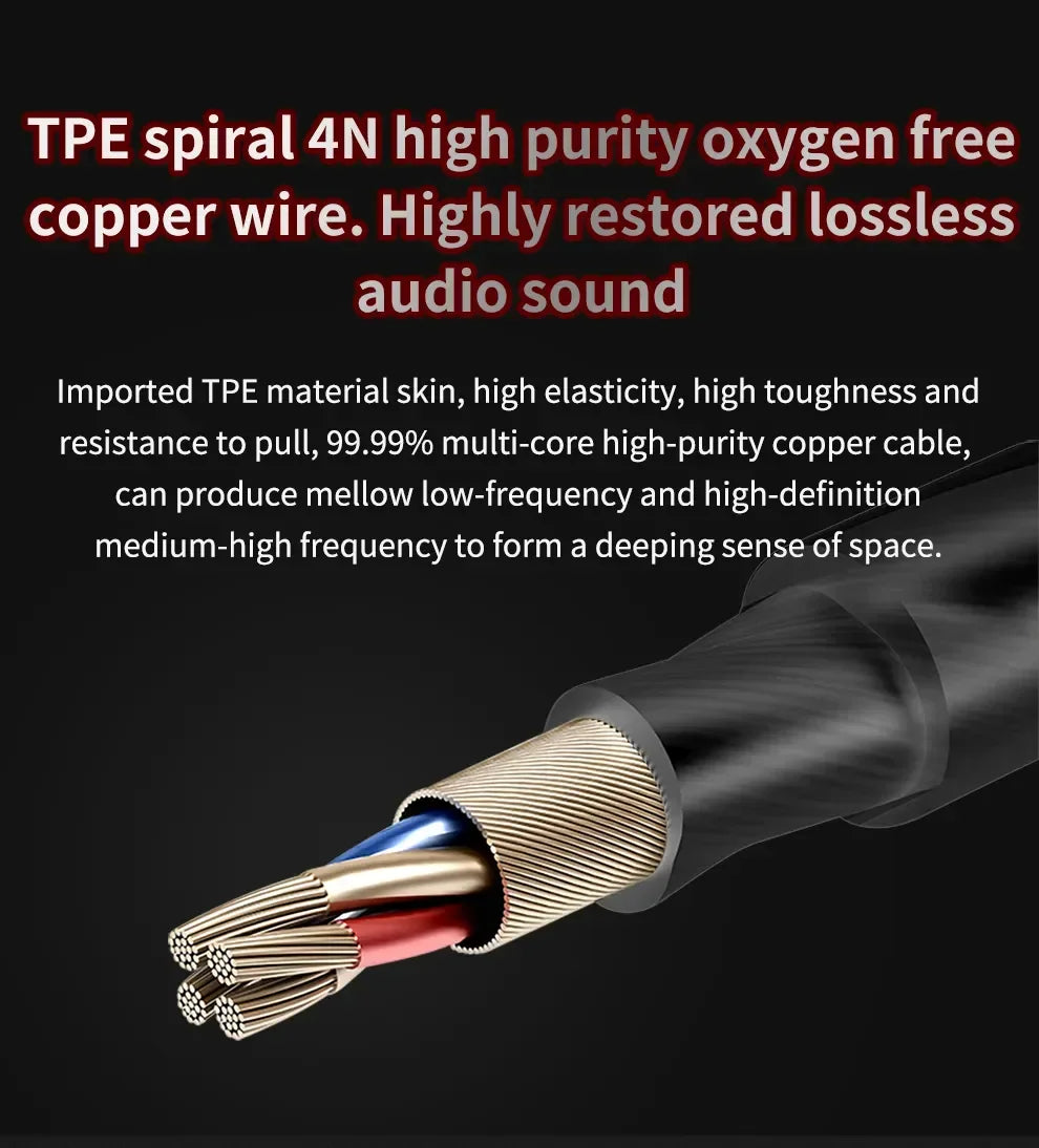 Genuine QKZ AK6 Gaming Headset Gamer Headphones 3.5mm Cable Ear Phones Noise Reduction Hands Free Wired Earphones For Sports