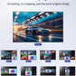 4K HDMI Quad Screen Multiviewer 4x1 1080P 4 in 1 out HDMI Multi Viewer Seamless Switcher 9 Display Modes for Camera Laptop PC TV