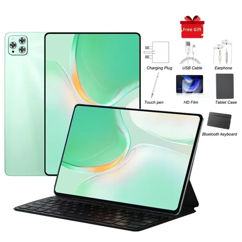 2025 Original iPad Air Pro Tablet PC Android14 22GB+2TB 20000mAh Snapdragon870 Tablet PC 5G Dual SIM Card WIFI HD 4K Tab PC