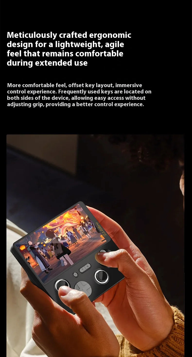 GAMEMT E5 Ultra Gaming Console Hall-Effect Joystick Handheld 5" 1280*720 60Hz IPS Touch Screen 5000mAh Portable Android Consoles