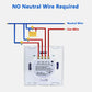 BONDA Smart Switch Alexa RF433 No Neutral Tuya Control Works With Google 1/2/3 Gang Smart Life Home Light WiFi Touch Switches 86