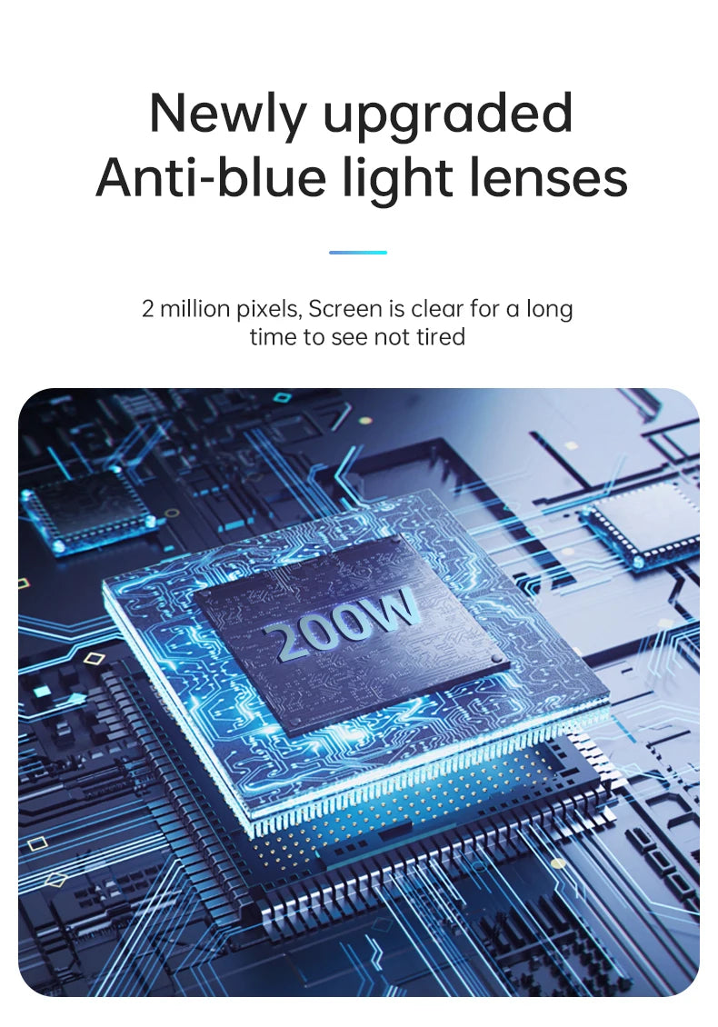 50X-1000X WiFi Digital Electronic Microscope Portable 200W Pixel Typc-C Charging LED Adjustable For Android IOS PC Magnifier