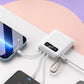Mirror Screen Mini Fast Charge Large Capacity 20000 MAh Fast Charging Power Bank Sharing With Cable Mobile Power Supply