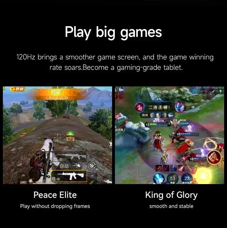 2025 Original iPad Air Pro Tablet PC Android14 22GB+2TB 20000mAh Snapdragon870 Tablet PC 5G Dual SIM Card WIFI HD 4K Tab PC