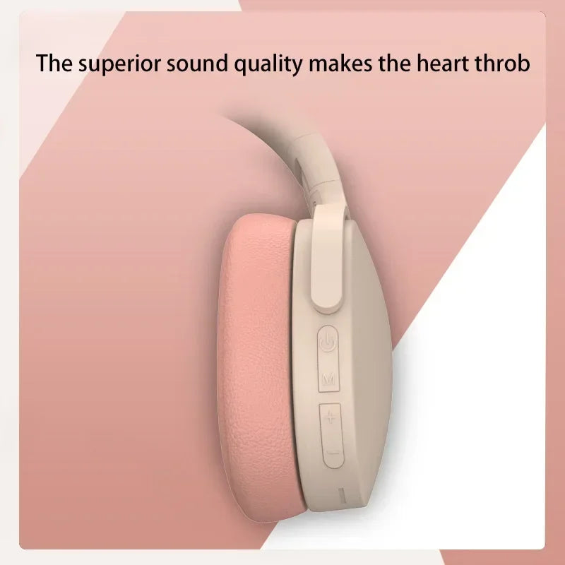 Hot Selling Wireless Headsets Headphones Bluetooth 5.3 Over-ear Earphone For Samsung iPhone Stereo Hifi Game Earbuds With Mic