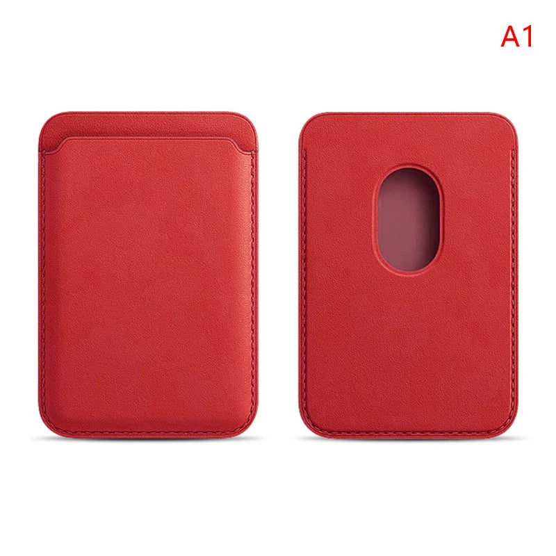 Luxury For Magsafe Magnetic Leather Wallet Case For iPhone 13 17 16 14 Pro Max 15Pro S25 Card Holder Phone Bag Cover Accessories