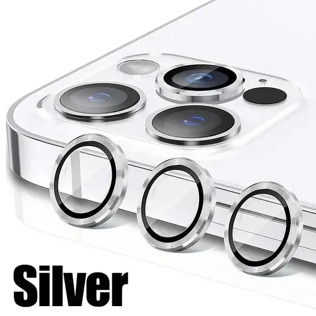3PCS Camera Lens Protector For iPhone 16 15 14 Pro Max Plus Metal Protector Glass For iPhone 15 14 PM 13 Promax Mini Camera Lens