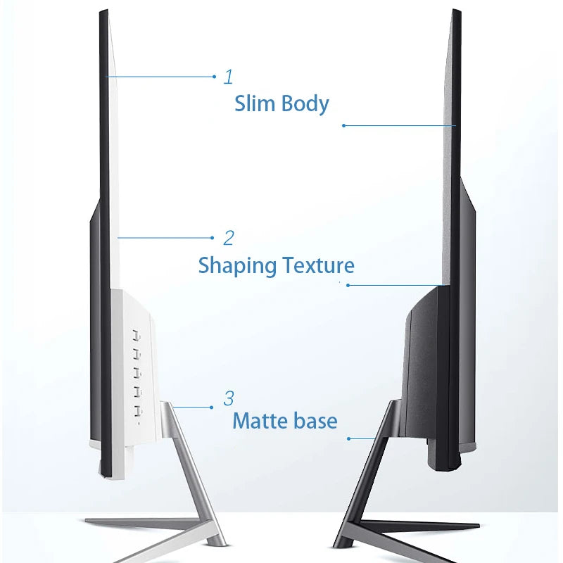 24 inch 1K 165hz Curved Gaming Monitor 144hz 1MS VA FHD Desktop Displays 300cd/m² For PC Monitors Gamer Built-in speaker DP