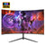 24 inch 1K 165hz Curved Gaming Monitor 144hz 1MS VA FHD Desktop Displays 300cd/m² For PC Monitors Gamer Built-in speaker DP