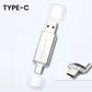 High speed TYPE C 2in1 USB flash drive 128GB 64GB 32GB metal Pen drive smart phone Car TV USB stick 4GB 8GB 16GB Creative gift